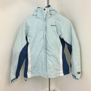 Columbia Light Blue Ski Jacket